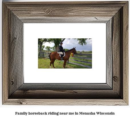 family horseback riding near me in Menasha, Wisconsin